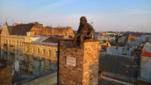 Denkmal Kaminfeger in Lwiw