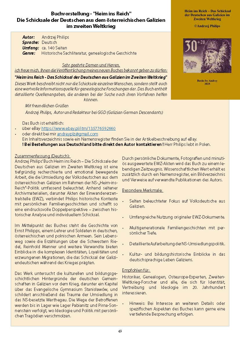 Heim ins Reich Blp. 3-2025