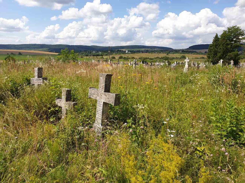 Altes Friedhofskreuz in Unterwalden 