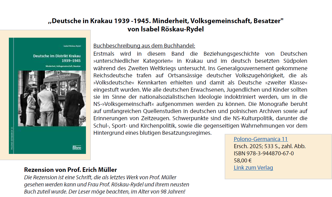 Deutsche in Krakau-Ausschnitt